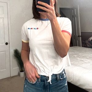 Zara “Curious” Shirt